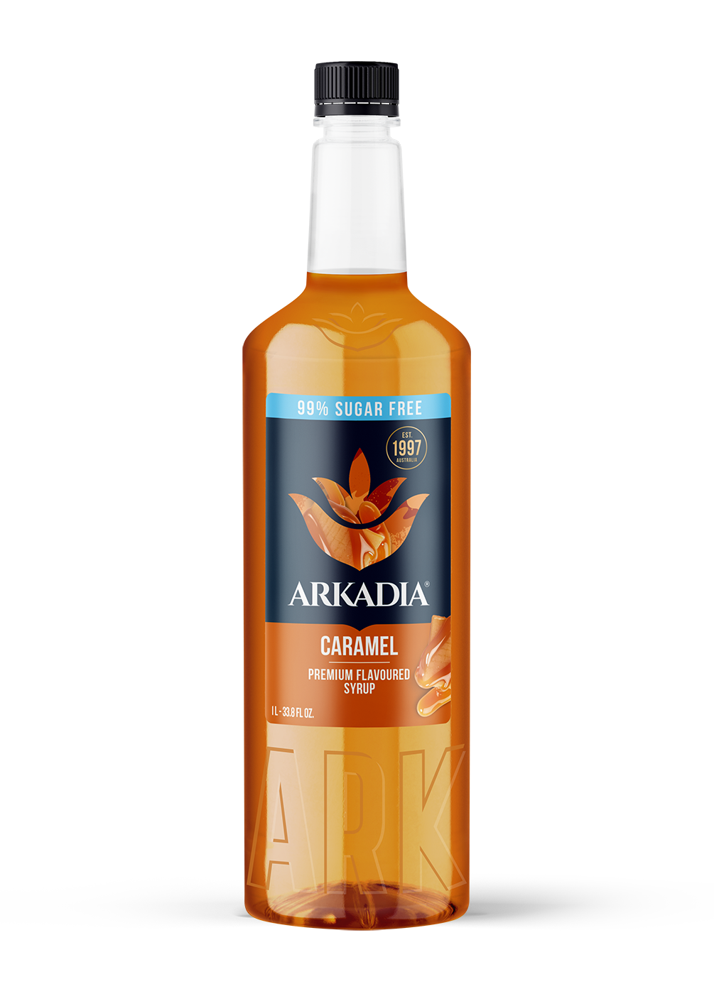 Arkadia 99% Sugar Free Caramel Syrup 1L