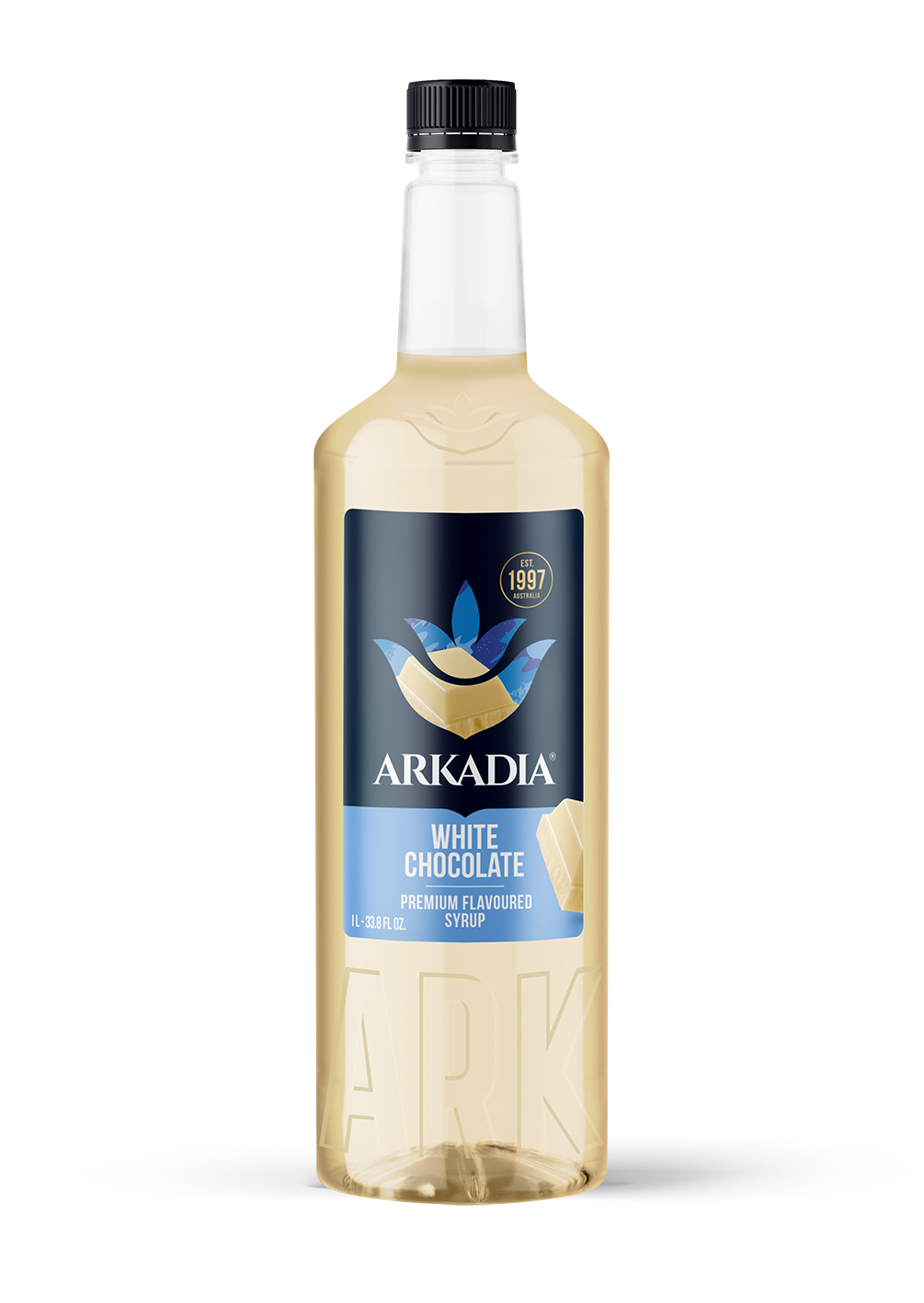 Arkadia Premium White Chocolate Syrup 1L
